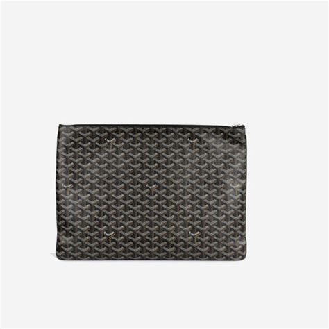 goyard senat pouch monogram chevron multicolor gmblack|Goyard Senat Pouch .